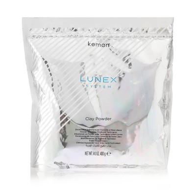 Kemon Lunex System Clay Powder Puder Rozjaśniający do Technik "Wolnej Ręki" 400g