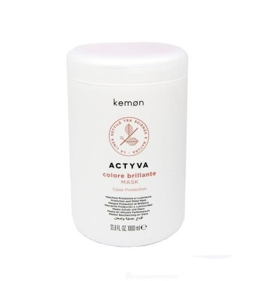 Kemon Actyva Colore Brillante Maska dla Włosów Farbowanych 1000ml