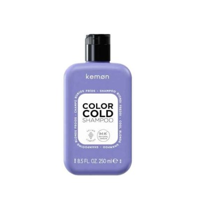 Kemon Color Cold Shampoo Rozświetlający Szampon do Włosów Blond Wszystkich Rodzaje 250ml