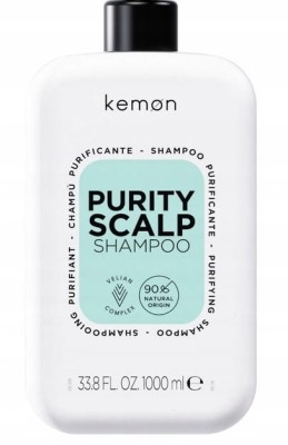Kemon Purity Scalp Shampoo, Szampon Oczyszczający do Skóry Głowy i Włosów, 1000ml