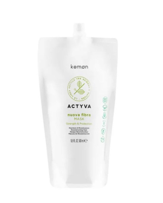 Kemon Actyva Nuova Fibra Maska Odbudowująca do Włosów Osłabionych i Uszkodzonych 500ml