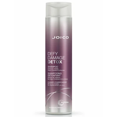 Joico Defy Damage Detox Shampoo, Szampon Głęboko Oczyszczający i Detoksykujący Włosy, 300ml