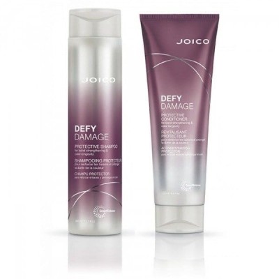 Joico Defy Damage Protective Shampoo Conditioner Szampon Odżywka do Włosów Farbowanych i Zniszczonych 300ml 250ml