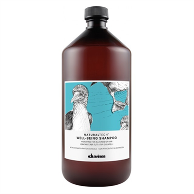 Davines Naturaltech Well-Being Szampon Nawilżający do Normalnych lub Lekko Suchych Włosów 1000ml