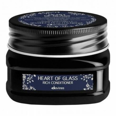 Davines Heart of Glass Rich Conditioner Odżywka o Intensywnym Działaniu do Włosów Blond 90ml