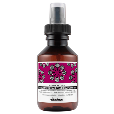 Davines Naturaltech Replumping Hair Filler Superactive Leave-In Kuracja Odżywiająca Bez Spłukiwania 100ml
