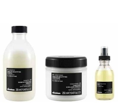 Davines Oi Szampon Odżywka Olejek do Wszystkich Rodzajów Włosów z Olejkiem Roucou 280ml 250ml 50ml