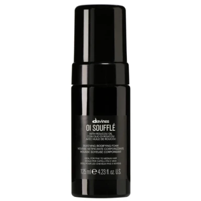 Davines OI Soufflé Silkening Bodifying Foam, Wygładzający Mus z Efektem Pogrubienia, 125ml