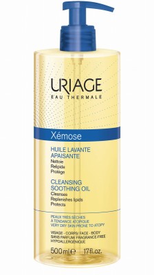 Uriage Xemose Huile Lavante, Olejek do Kąpieli, Chroni Skórę Przed Przesuszeniem i Łagodzi Swędzenie, 500ml