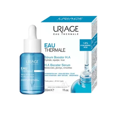 Uriage Eau Thermale Serum Booster H.A. Skoncentrowane Serum Nawilżające do Twarzy z Kwasem Hialuronowym, 30ml