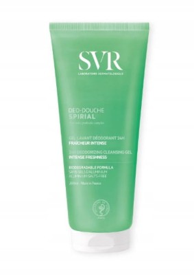 SVR Spirial Deo Douche, Dezodorant w Żelu Pod Prysznic, Oczyszcza i Odświeża, 200ml