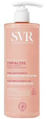 SVR Topialyse Cleansing Body Balm, Oczyszczający Balsam do Mycia Ciała, Odżywia i Łagodzi Skórę, 400ml