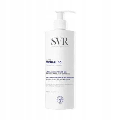 SVR Xerial 10 Lait, Nawilżające Mleczko do Ciała do bardzo Suchej i Szorstkiej Skóry, 400ml