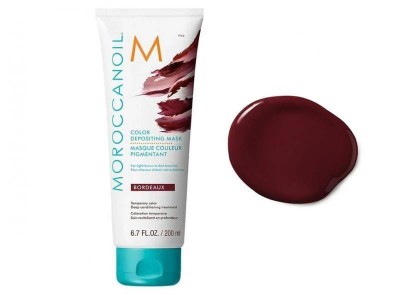 Moroccanoil Color Depositing Mask Bordeaux - Koloryzująca i Odżywcza Maska  do Włosów, 200m
