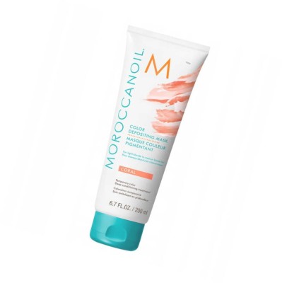 Moroccanoil Color Depositing Mask - Koloryzująca i Odżywcza Maska  do Włosów, Coral, 200ml