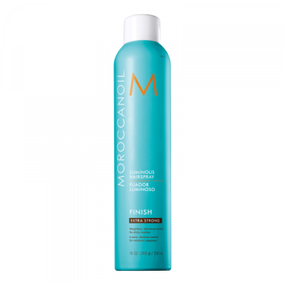 Moroccanoil Luminous Extra Strong Hair Spray, Bardzo Mocny, Nadający Blasku, Lakier do Włosów, 330ml