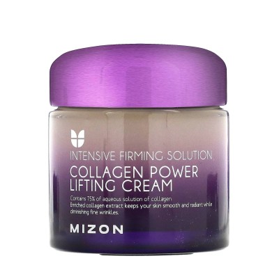 Mizon Collagen Power Lifting Cream, Krem Przeciwzmarszczkowy do Twarzy z Kolagenem, 75ml