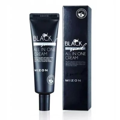Mizon Black Snail All in One Cream, Krem Regenerujący ze Śluzem Ślimaka, 35ml