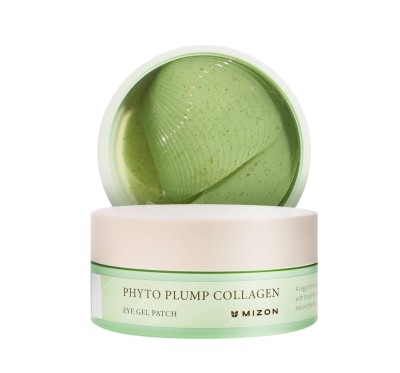Mizon Phyto Plump Collagen Eye Gel Patch, Kolagenowe Płatki pod Oczy, Przeciwzmarszczkowe, 84g, 60szt.
