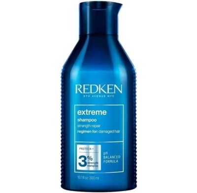 Redken Extreme Anti Snap, Regenerujący Szampon z Proteinami do Włosów Zniszczonych, 300ml