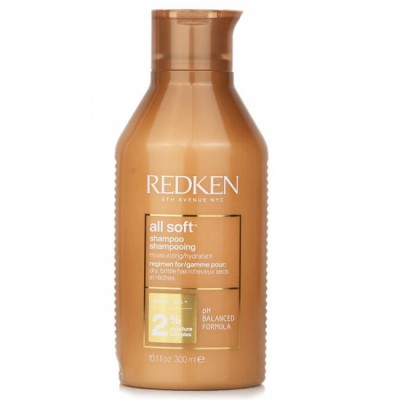 Redken All Soft Shampoo, Szampon Nawilżający do Suchych Włosów, 300ml