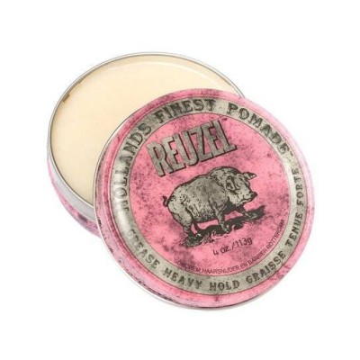 Reuzel Pink Grease Heavy Hold Bardzo Mocno Utrwalająca Pomada do Włosów 113g