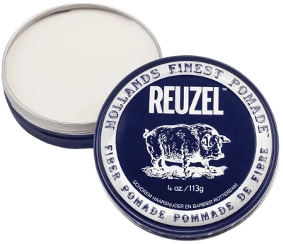 Reuzel Navy Fiber Pomade Mocna Włóknista Pomada na Bazie Wody O Elastycznym Utrwaleniu 113g