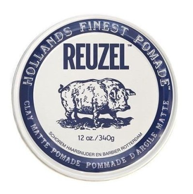 Reuzel Clay Matte Pomade Glinka Matująca na Bazie Wody o Bardzo Mocnym Utrwaleniu 340g