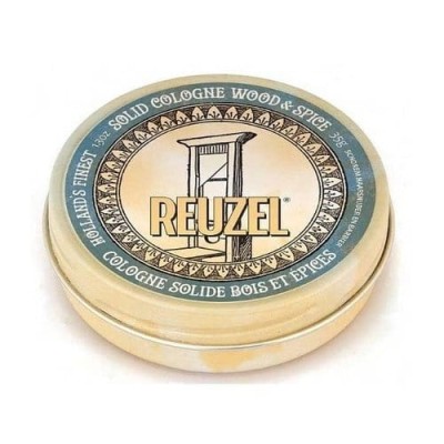Reuzel Solid Cologne Wood&Spice Balsam po Goleniu w Kremie, Łagodzi Podrażnienia, 35g