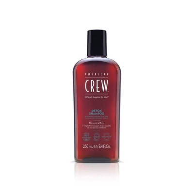 American Crew Detox Shampoo - Szampon Oczyszczający z Peelingiem Do Włosów Przetłuszczających Się, 250ml