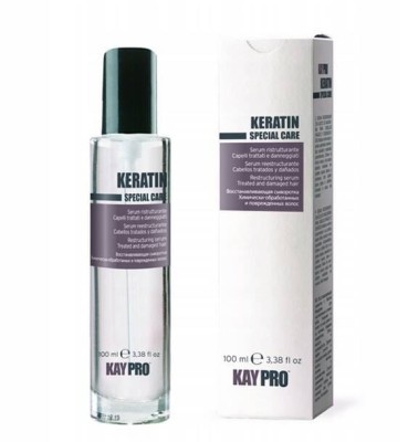 Kaypro Keratin Serum, Regenerujące Serum z Keratyną do Włosów Zniszczonych i Słabych, 100ml