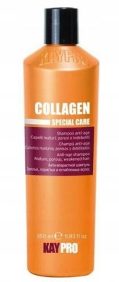 Kaypro Collagen Shampoo Szampon Przeciwstarzeniowy do Włosów, 350ml