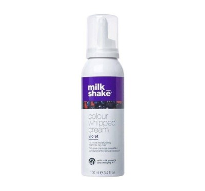 Milk Shake Colour Whipped Cream Violet - Odżywcza Pianka Koloryzująca Fiolet 100ml