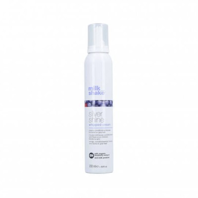 Milk Shake Silver Shine Whipped Cream Fioletowa Odżywka w Piance Nawilżająca Włosy 200ml