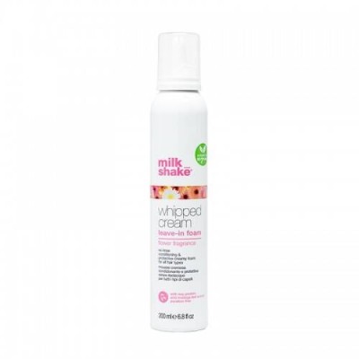 Milk Shake Whipped Cream Leave-in Foam Flower, Kremowa Odżywka Wzmacniająca Włosy w Piance, Kwiatowa, 200ml