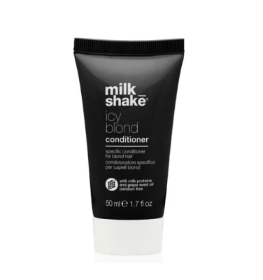 Milk Shake Icy Blond Conditioner, Odżywka Ochładzająca Włosy z Czarnym Pigmentem, 50ml