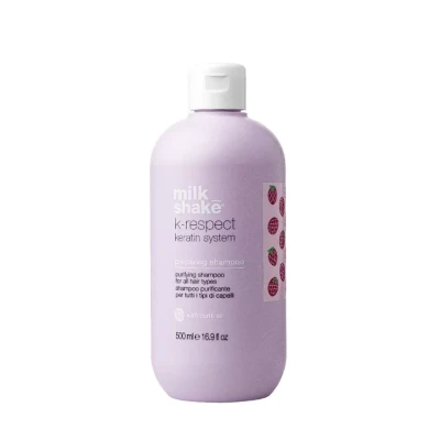 Milk Shake K-Respect Preparing Shampoo, Szampon Oczyszczający do Zabiegów, Otwiera Łuskę Włosa, 500ml