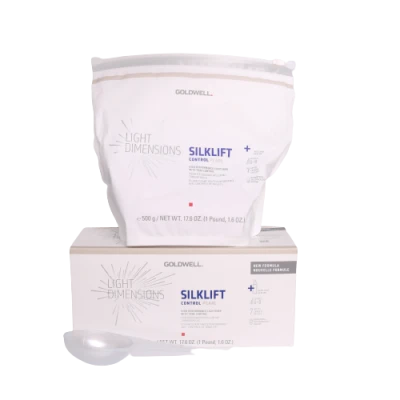 Goldwell Light Dimensions Silklift Control Pearl Rozjaśniacz z Bondem do 8 Tonów, Perłowo Tonujący, 500g