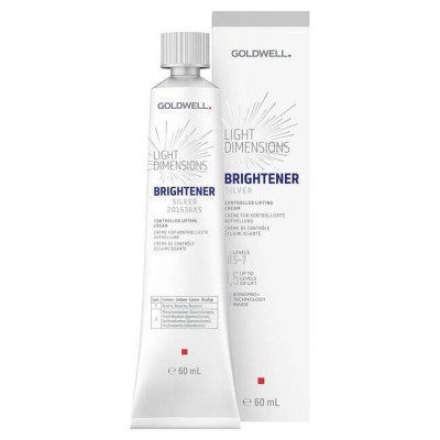 Goldwell Light Dimension Brightener Silver, Rozjaśniacz, Redukuje Kontrasty, Srebrny, 60ml