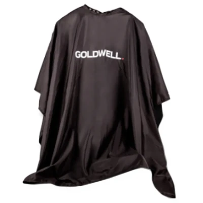 Goldwell Cutting Cape, Peleryna do Strzyżenia, Czarna na Zatrzaski, 127cm x 148cm