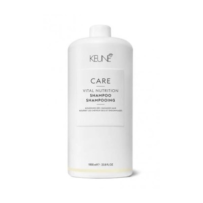 Keune Care Vital Nutrition Shampoo - Szampon Odbudowujący Zniszczone i Łamliwe Włosy, 1000ml