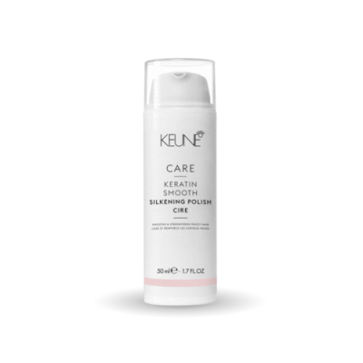 Keune Care Keratin Smooth Silkening Polish, Wosk w Płynie Przeciw Puszeniu Się Włosów, 50ml
