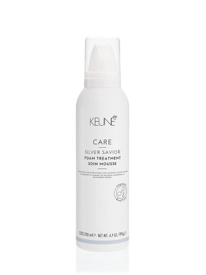 Keune Care Silver Savior Foam Treatment, Pianka, Mus Neutralizujący Żółte Refleksy 200ml