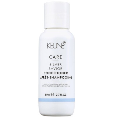 Keune Care Silver Savior Conditioner - Odżywka Chroniąca Kolor, Niwelująca Żółte Refleksy, 80ml