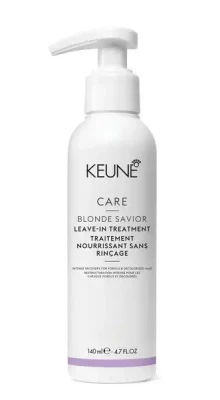Keune Care Blonde Savior Leave-in Treatment, Intensywnie Odżywczo-wzmacniający Krem Regenerujący, 140ml