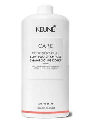 Keune Care Confident Curl Low-Poo Shampoo, Szampon Nawilżający i Podkreślający Skręt, 1000ml