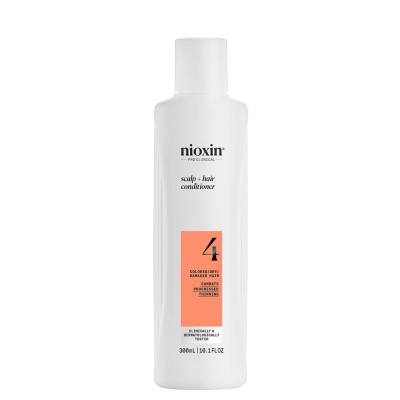 Nioxin Pro Clinical 4 Scalp + Hair Conditioner, Odżywka do Włosów Naturalnych, Lekko Przerzedzonych, 300ml