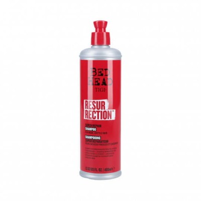 Tigi Bed Head Resurrection Super Repair Shampoo - Regenerujący Szampon do Włosów Słabych i Łamliwych 400ml