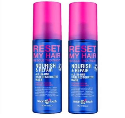 Montibello Smart Touch Reset My Hair Rescue Treatment 12 In 1 - Lekka Odżywka w Sprayu, 2x 150ml