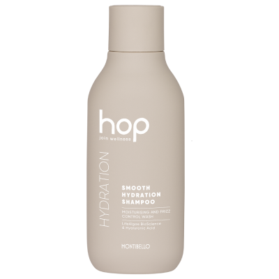 Montibello HOP Smooth Hydration Shampoo, Szampon Nawilżający i Wygładzający Włosy, 300ml